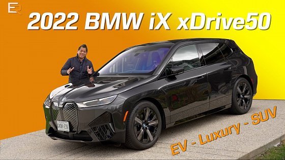 Video: 2022 BMW iX XDrive50 Review - Would I Buy this Over the Tesla Model Y?