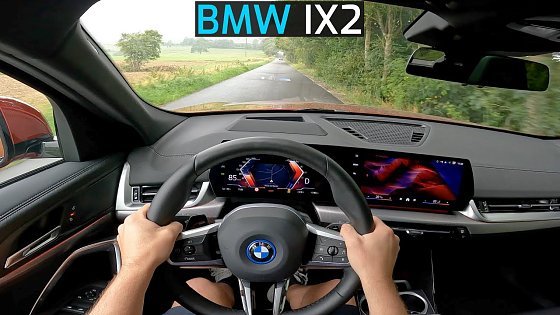 Video: 2024 BMW iX2 313 HP POV TEST DRIVE