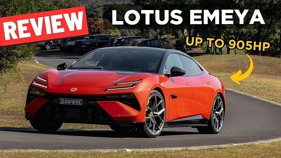 Video: 2024 Lotus Emeya: Quick review & POV test drive (with 0-100)