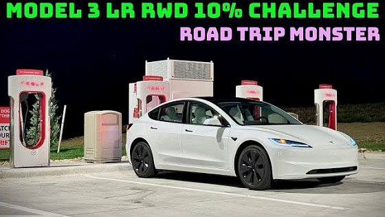 Video: Fantastic Result For Tesla Model 3 Long Range RWD In Our 10% EV Road Trip Challenge!