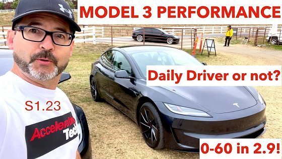 Video: 2024 Refresh Tesla Model 3 PERFORMANCE ⚡️