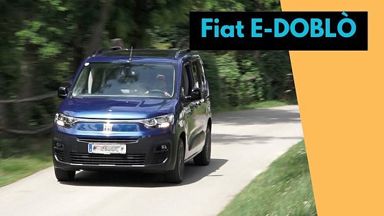 Video: Fiat E-Doblo - Pure necessities of life!