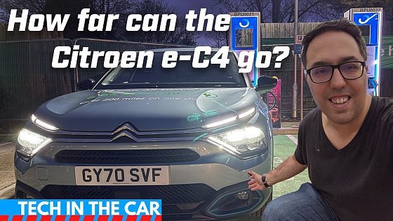 Video: Range Test: How Far Does the Citroen e-C4 Go?