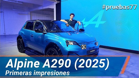 Video: Alpine A290 - Exterior, interior y técnica / Primeras impresiones | km77.com