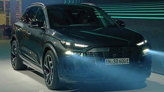 Video: NEW Audi Q6 & SQ6 e-tron WORLD PREMIERE