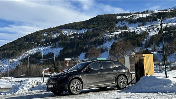 Video: Mercedes EQS SUV Road Trip | 500km across Norway