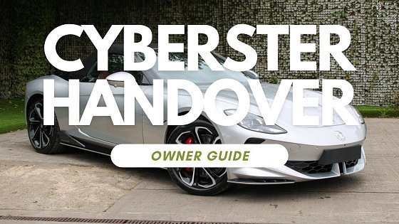 Video: MG Cyberster GT Handover Owner's Guide