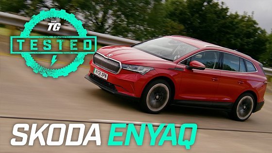 Video: Skoda Enyaq Review: Interior, Range, Price, 0-60mph, &amp; More | Top Gear Tested