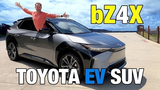 Video: 2023 Toyota bZ4X First Drive | Taking a Spin in Toyota's New Electric SUV | Price, Range & More