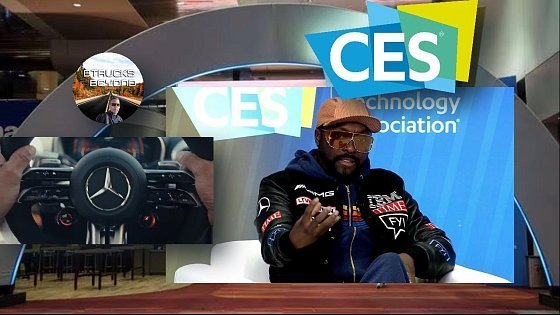 Video: CES 2024 Will.i.am - Mercedes-AMG EQS 53 4MATIC