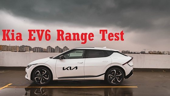 Video: 2022 Kia EV6 (RWD, LR) Real-Life Range Test