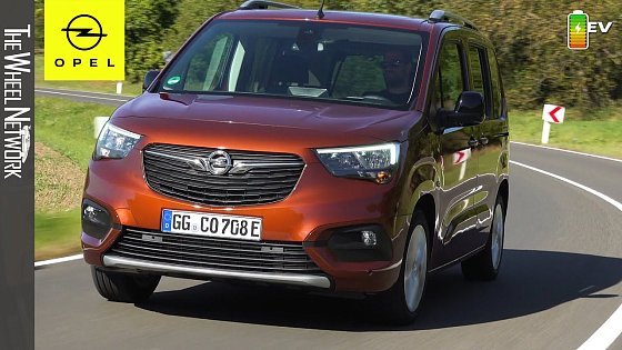 Video: 2022 Opel Combo-e Life Electric Van | Driving, Interior, Exterior