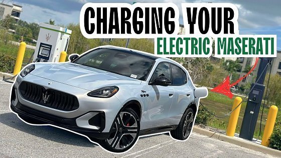 Video: How To Charge The Maserati Grecale Folgore Electric SUV