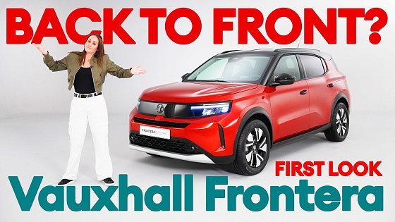 Video: FIRST LOOK: New Vauxhall Frontera all-electric SUV | Electrifying