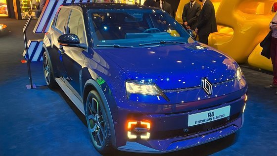 Video: 2025 Blue Renault 5 E-Tech - in depth Walkaround 4K