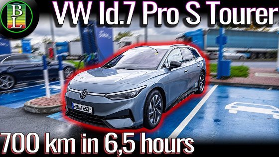 Video: Going long distance with ABRP in the VW Id.7 Tourer Pro S 91kWh