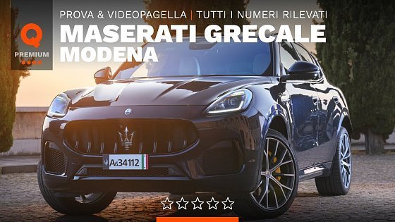 Video: Il SUV Maserati ora é IBRIDO: come va DAVVERO? LA PROVA STRUMENTALE | Maserati Grecale (2024)