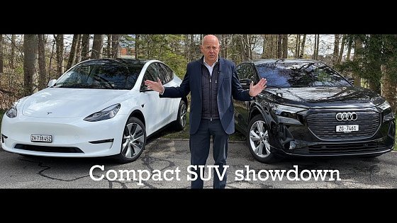 Video: Minimalism vs. Refinement: Tesla Model Y vs. Audi Q4 e-tron