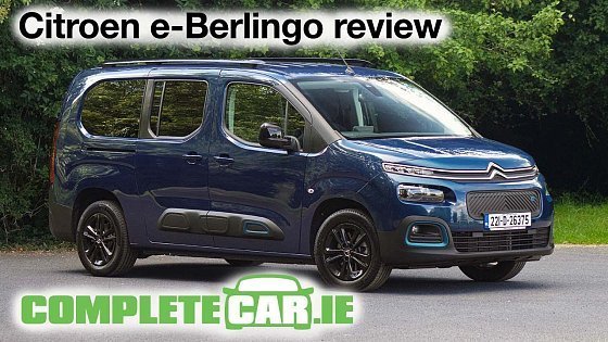 Video: The 2022 Citroen e-Berlingo mixes electric power with lots of interior space