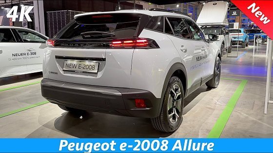 Video: Peugeot e-2008 Allure 2024 - FULL Review in 4K (Improved!)