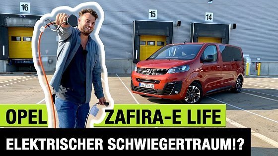 Video: 2020 Opel Zafira-e Life (136 PS) 