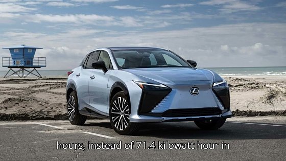 Video: Lexus Made The Most Efficient Electric Crossover On Sale. Here&#39;s How