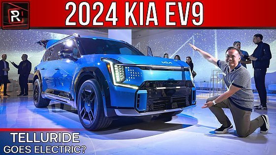 Video: The 2024 Kia EV9 GT-Line Is The All-Electric Telluride Sized SUV For Families