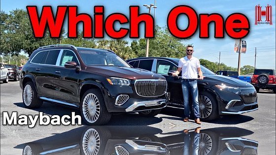 Video: 2024 Mercedes Maybach GLS600 vs Maybach EQS680 :All Specs &amp;Test Drive