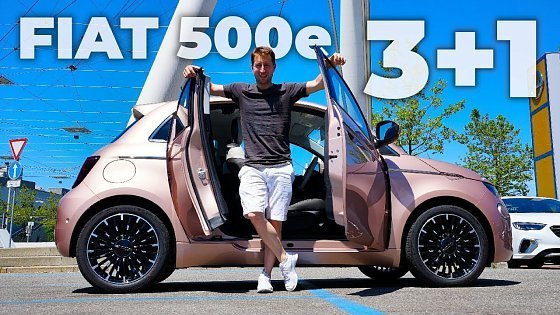 Video: New Fiat 500e 3+1 2021 Review Interior Exterior