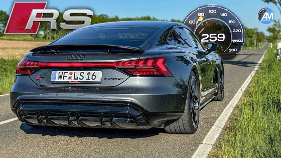 Video: Audi RS e-tron GT (650hp)| 0-260 km/h acceleration