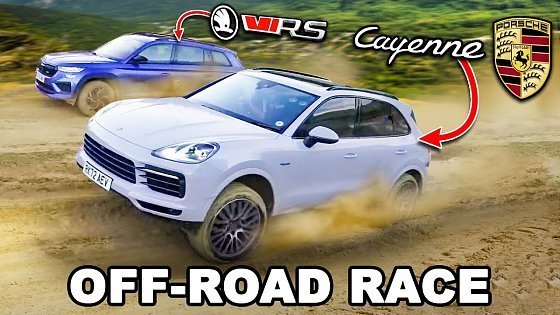 Video: Can a Porsche beat a Skoda RS OFF-ROAD?