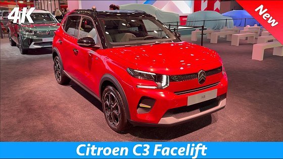 Video: New Citroen C3 Facelift 2025 Review | Max (Exterior - Interior) e-C3 EV starting at 23.000 €!!!