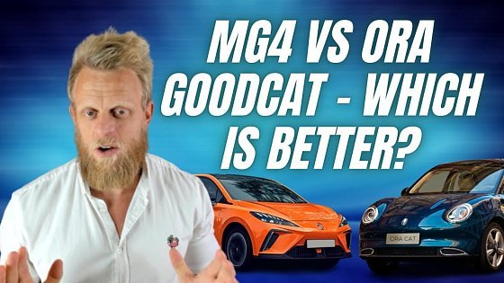 Video: MG4 & Ora Goodcat price + batteries revealed - which should you buy?