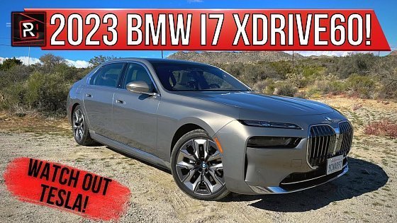 Video: The 2023 BMW i7 xDrive60 Is A Flagship Worthy Electric 7-Series