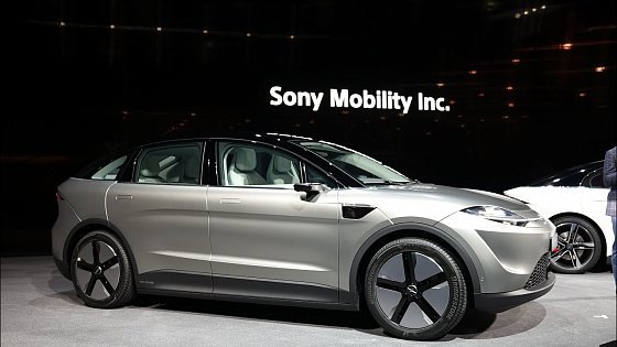 Video: NEW SONY Vision S Electric SUV at CES 2022