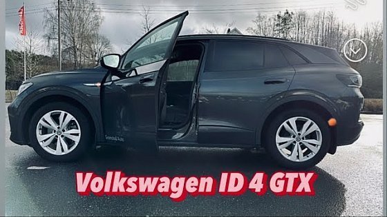 Video: New Volkswagen ID4 GTX 2023.