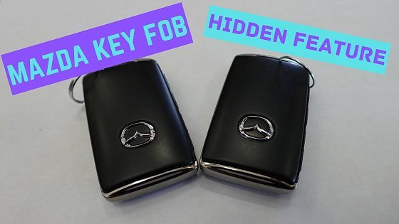 Video: MAZDA KEY FOB HIDDEN FEATURE