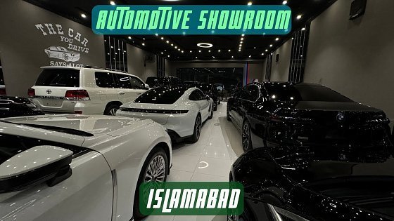 Video: I Spent a Day in Islamabad's CRAZIEST Automotive Showroom! Luxury Cars Islamabad