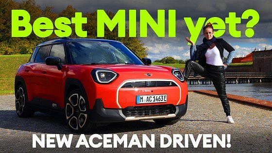 Video: FIRST DRIVE: MINI Aceman - Our new favourite superhero? | Electrifying