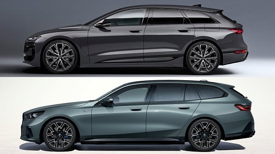 Video: Audi A6 Avant e-tron vs BMW i5 eDrive40 Touring