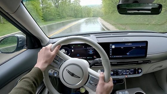 Video: 2022 Genesis GV60 Performance - POV First Drive (Binaural Audio)