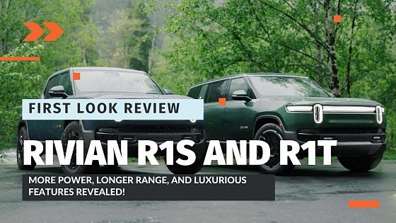 Video: 2025 Rivian R1T and R1S First Look Review | Performance, Features, and Detailed Specs