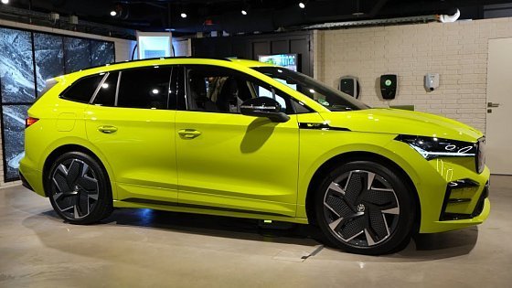 Video: New Skoda Enyaq iV RS 2023