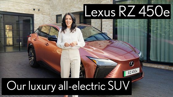 Video: 2024 Lexus RZ 450e walkaround: take a tour of our luxury all-electric SUV