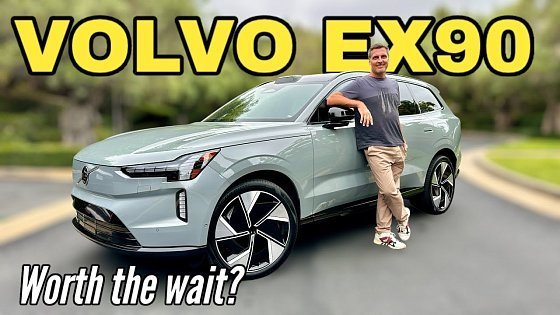 Video: First Drive: VOLVO EX90 Twin Motor Performance - a real luxury SUV? English Review