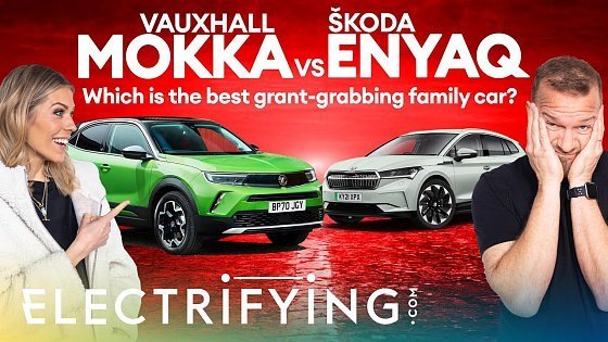 Video: Skoda Enyaq vs Vauxhall Mokka-e – Which is the best sub-£35,000 electric family SUV? / Electrifying