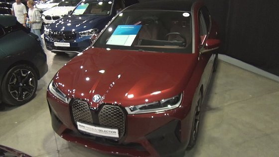 Video: BMW iX xDrive50 Aventurin Red III Car (2021) Exterior and Interior