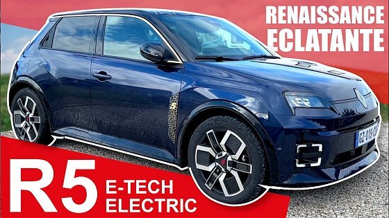 Video: ESSAI RENAULT R5 E-TECH : la nouvelle star électrique