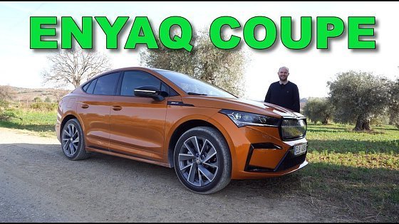 Video: Skoda Enyaq coupe sportline review | Skoda&#39;s brand new coupe EV