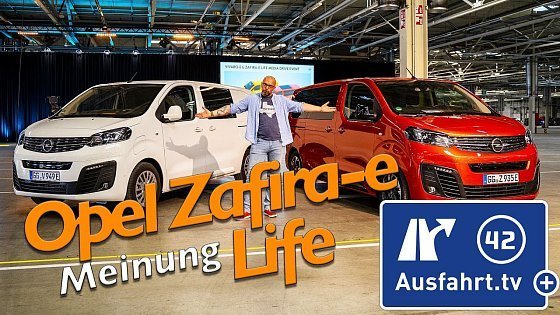 Video: Bester elektrischer Familientransporter ? 2020 Opel Zafira-e Life - Meine Meinung und Erfahrungen